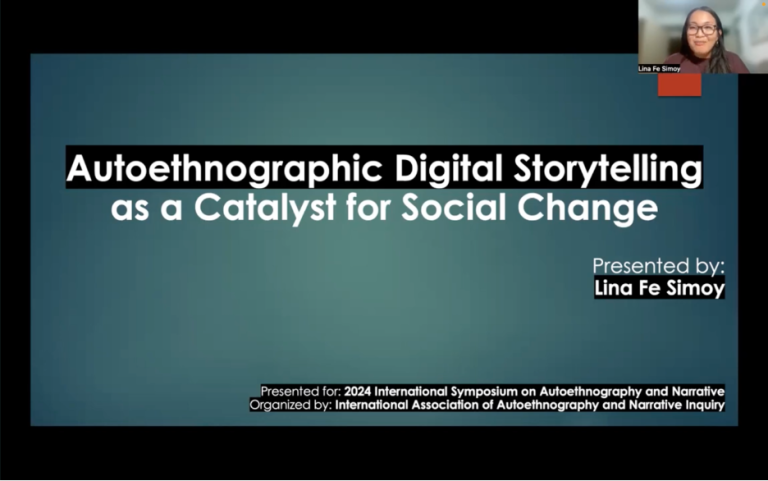New Digital Outsourcing’s Director at 2024 International Symposium on Autoethnography and Narrative